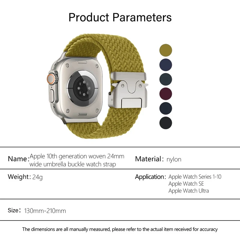 Unglaublich Haltbar Apple Smartwatch Nylon Universell Armband
