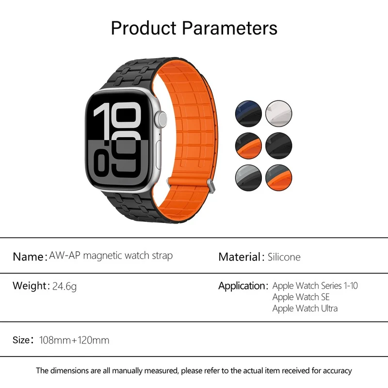 Flexibel Apple Smartwatch Silikon Universell Armband