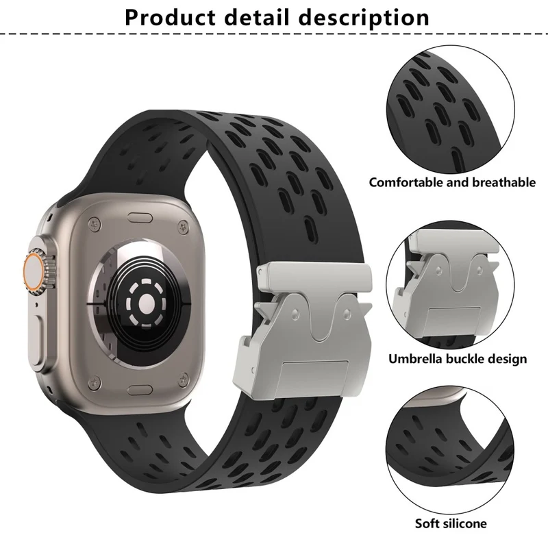 Unglaublich Süß Apple Smartwatch Silikon Universell Armband