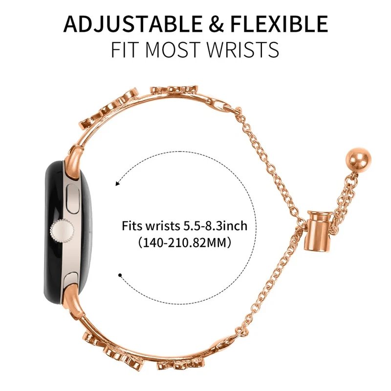 Absolut Elegant Google Pixel Watch / Google Pixel Watch 2 Metall Universell Armband