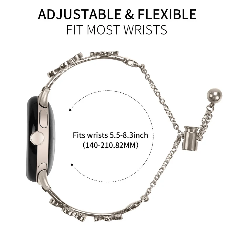 Absolut Elegant Google Pixel Watch / Google Pixel Watch 2 Metall Universell Armband