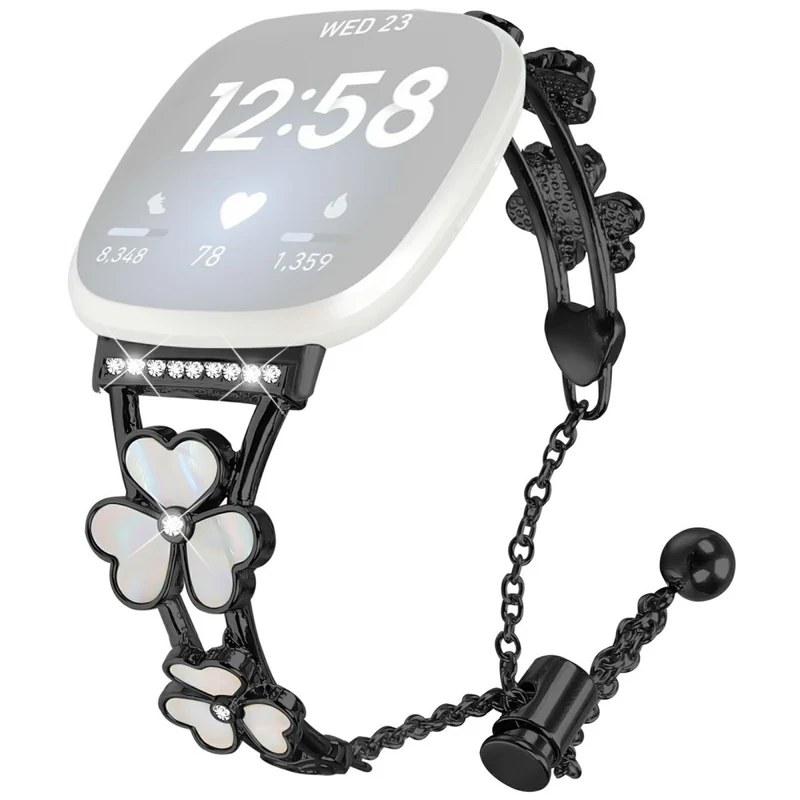 Super Süß Fitbit Versa 3 / Fitbit Sense Metall Armband
