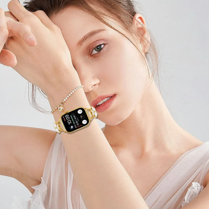 Wirklich Schön Apple Smartwatch Metall Universell Armband