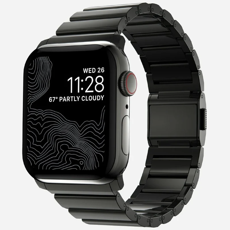 Unglaublich Angenehm Apple Smartwatch Metall Universell Armband