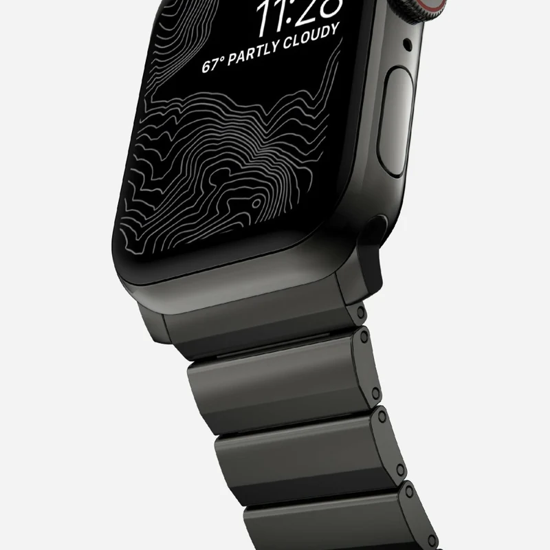 Unglaublich Angenehm Apple Smartwatch Metall Universell Armband