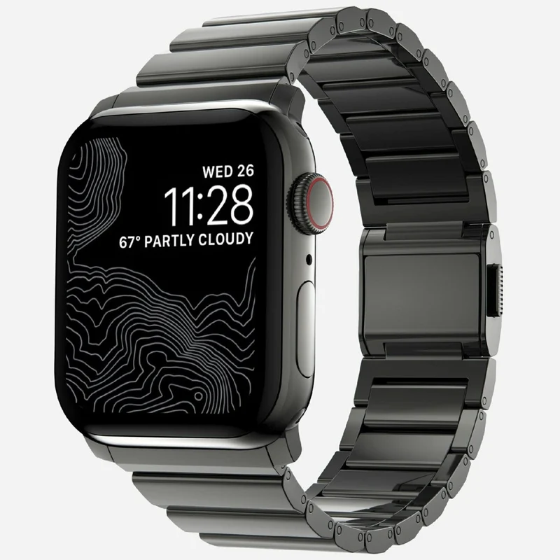 Unglaublich Angenehm Apple Smartwatch Metall Universell Armband
