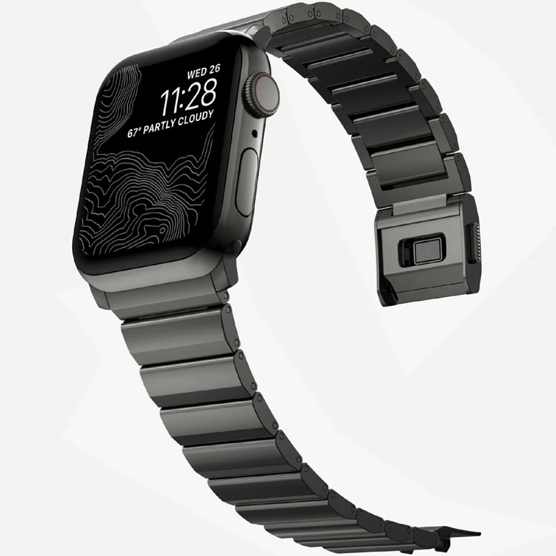 Unglaublich Angenehm Apple Smartwatch Metall Universell Armband