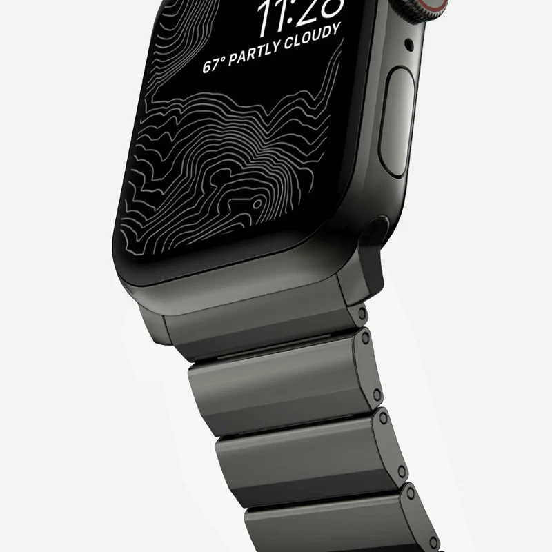 Unglaublich Angenehm Apple Smartwatch Metall Universell Armband