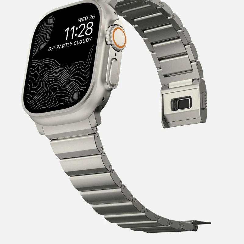Unglaublich Angenehm Apple Smartwatch Metall Universell Armband