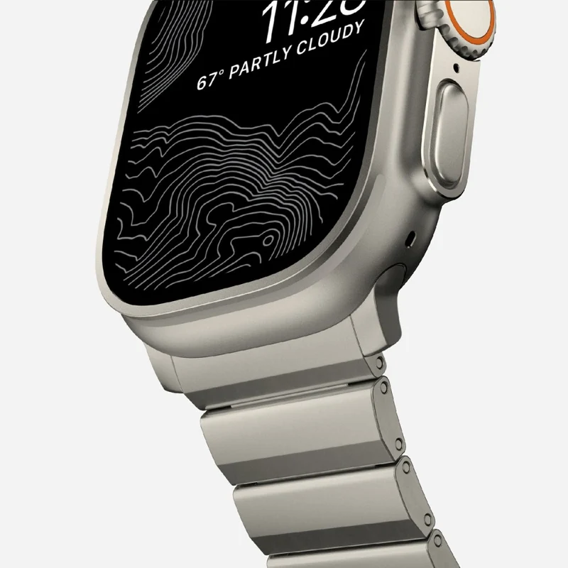Unglaublich Angenehm Apple Smartwatch Metall Universell Armband
