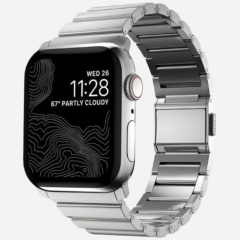Unglaublich Angenehm Apple Smartwatch Metall Universell Armband