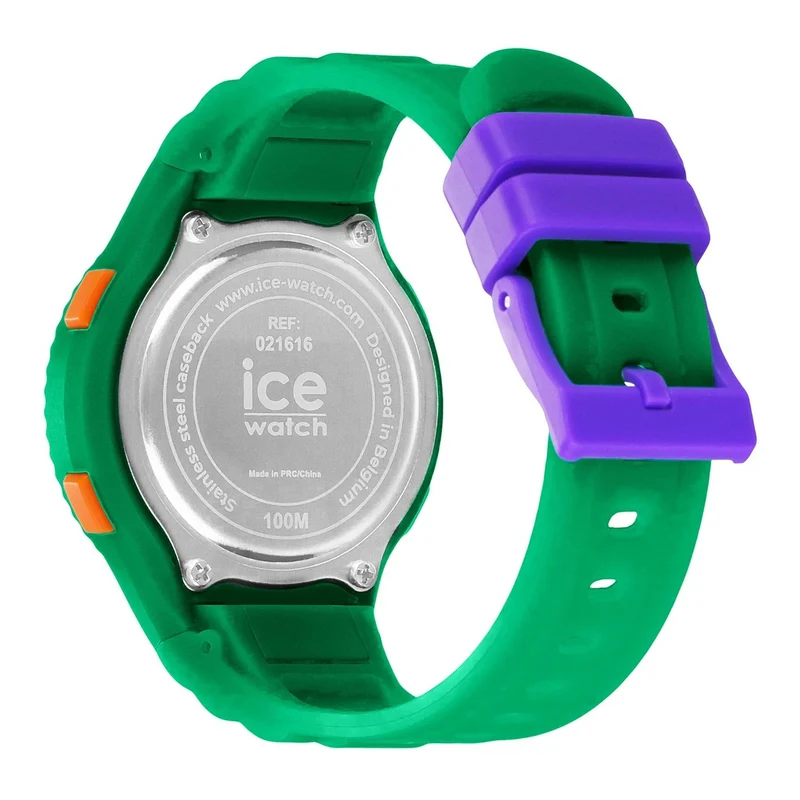 Ice-Watch Digitaluhr Damen ICE digit Green purple orange Small grün 021616
