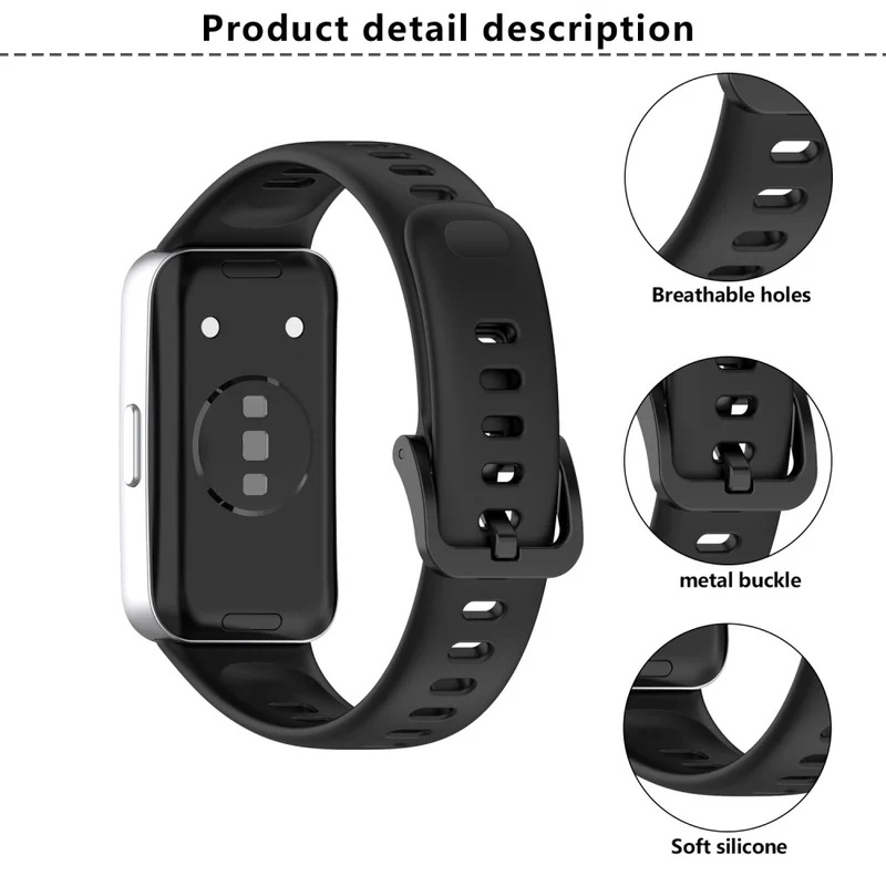 Wirklich Angenehm Huawei Band 8 / Huawei Band 9 Silikon Universell Armband