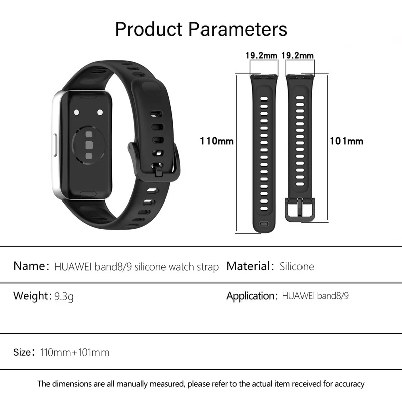Wirklich Angenehm Huawei Band 8 / Huawei Band 9 Silikon Universell Armband