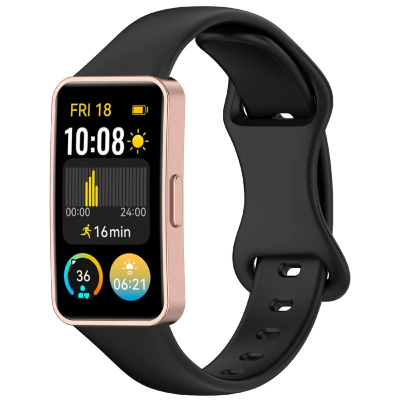 Mega Bequem Huawei Band 8 / Huawei Band 9 Silikon Universell Armband