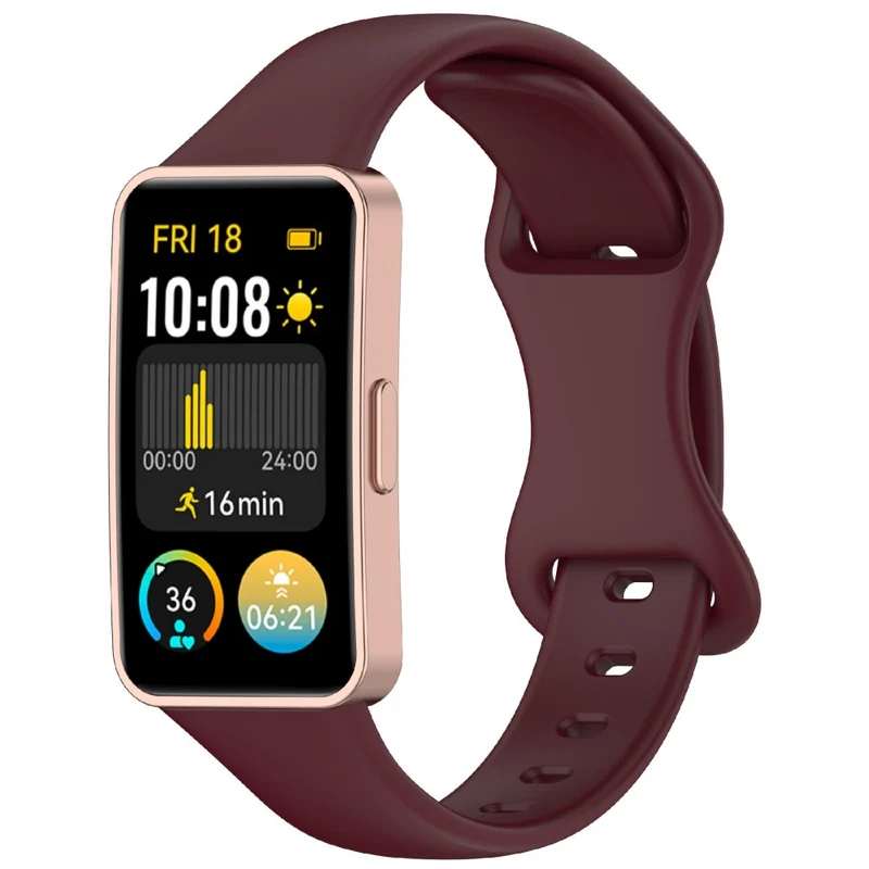 Mega Bequem Huawei Band 8 / Huawei Band 9 Silikon Universell Armband