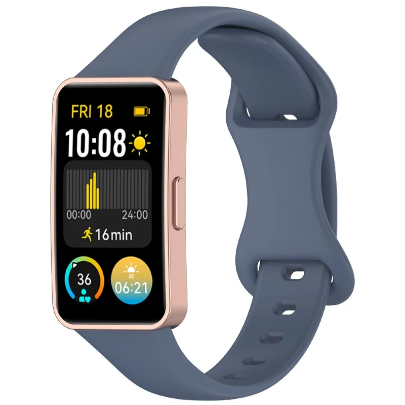 Mega Bequem Huawei Band 8 / Huawei Band 9 Silikon Universell Armband