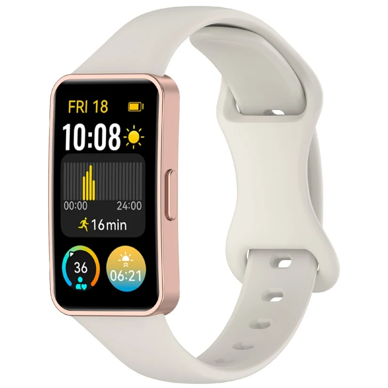 Mega Bequem Huawei Band 8 / Huawei Band 9 Silikon Universell Armband