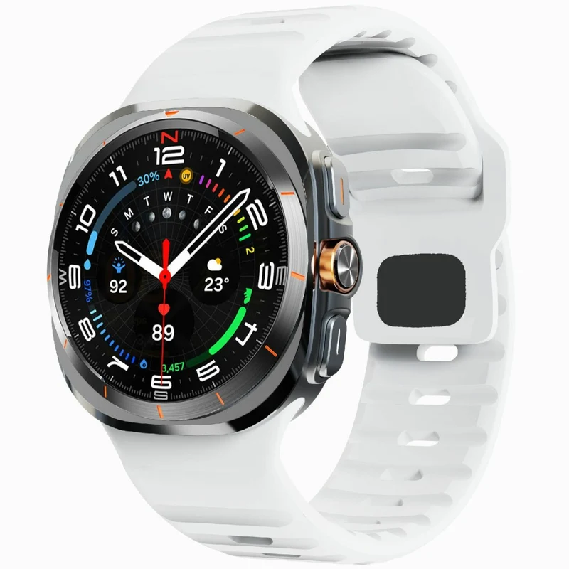 Weich Samsung Galaxy Watch Ultra 47mm Silikon Armband