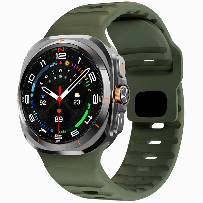 Weich Samsung Galaxy Watch Ultra 47mm Silikon Armband