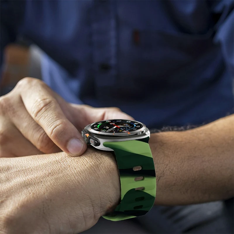 Weich Samsung Galaxy Watch Ultra 47mm Silikon Armband