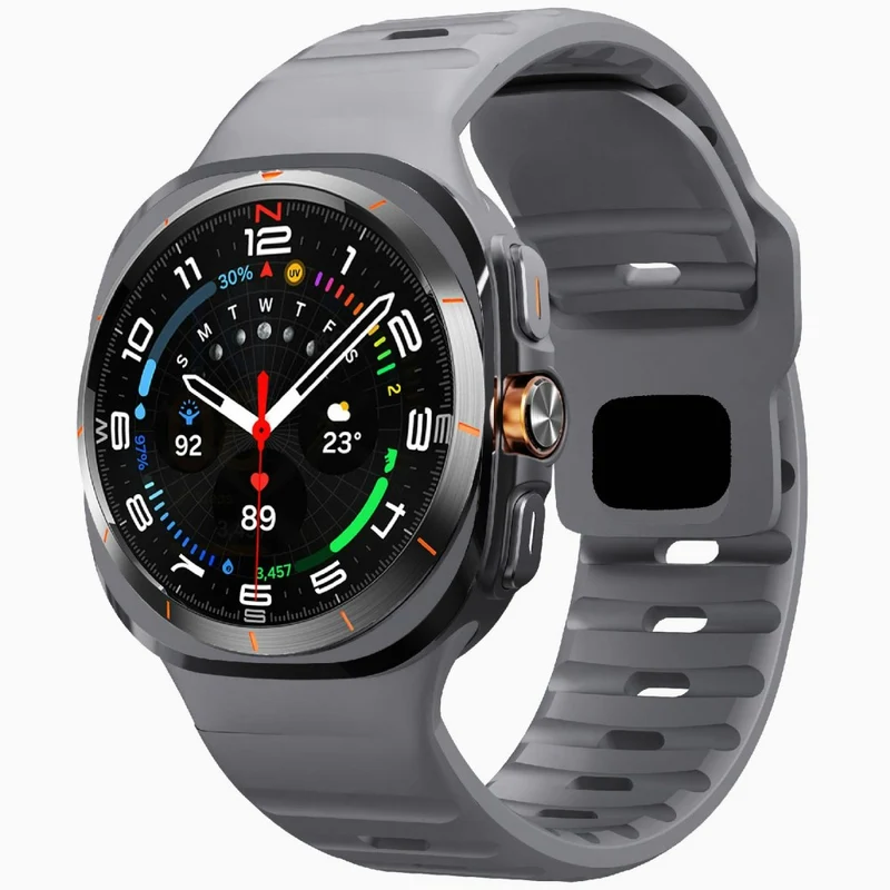 Weich Samsung Galaxy Watch Ultra 47mm Silikon Armband