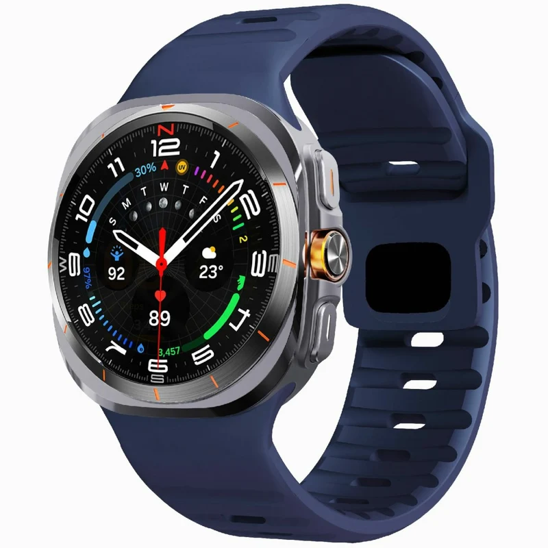 Weich Samsung Galaxy Watch Ultra 47mm Silikon Armband