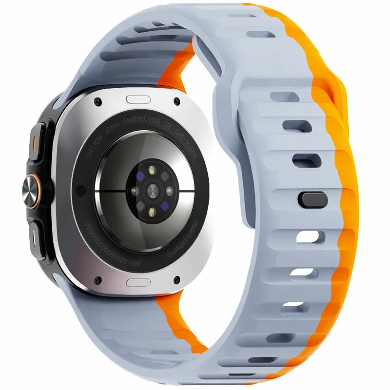Weich Samsung Galaxy Watch Ultra 47mm Silikon Armband
