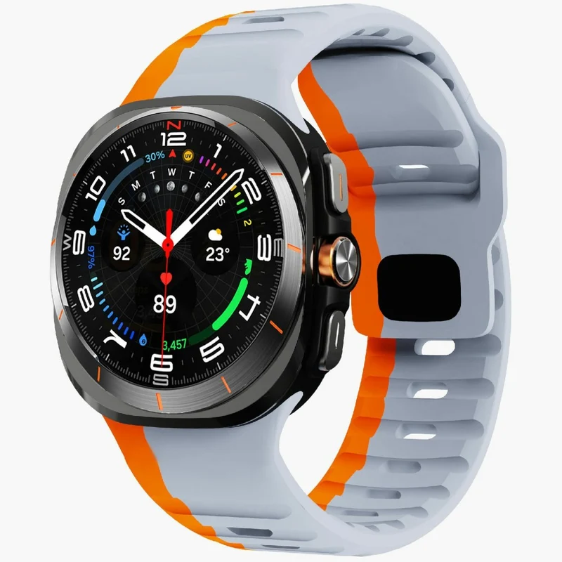 Weich Samsung Galaxy Watch Ultra 47mm Silikon Armband