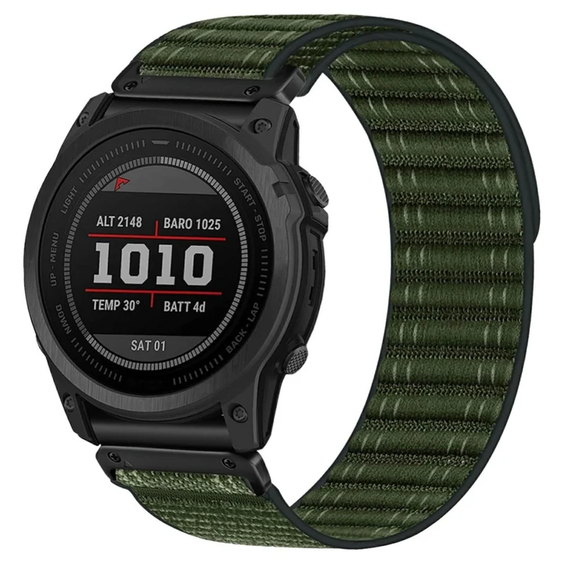 Mega Stylisch Garmin Smartwatch Nylon Universell Armband