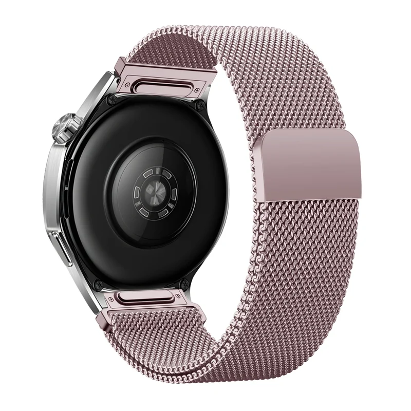 Bandz Oozoo Smartwatch 20mm Milanese Armband 'Easy Fit' (Rosa)