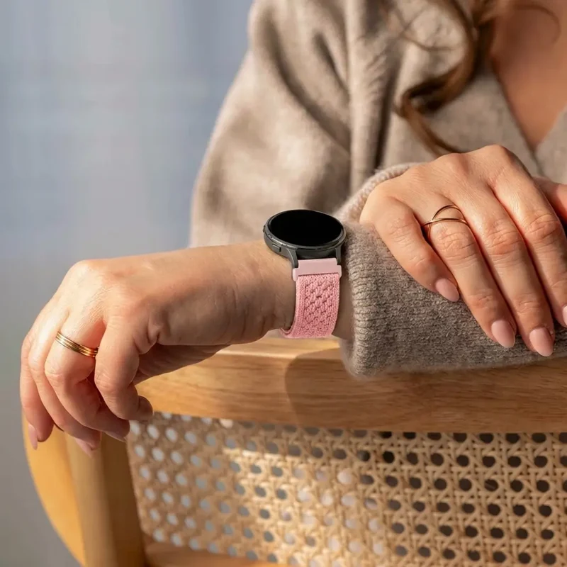 Bandz Stahlgear Luna Vintage Nylonarmband (Rosa)
