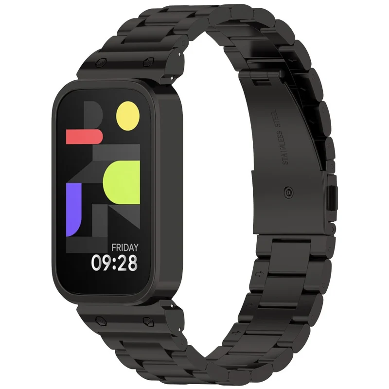 Unglaublich Widerstandsfähig Xiaomi Smart Band 9 Active / Xiaomi Redmi Band 3 Metall Universell Armband