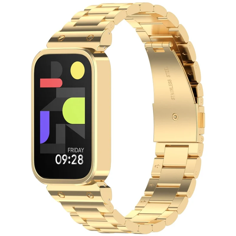 Unglaublich Widerstandsfähig Xiaomi Smart Band 9 Active / Xiaomi Redmi Band 3 Metall Universell Armband