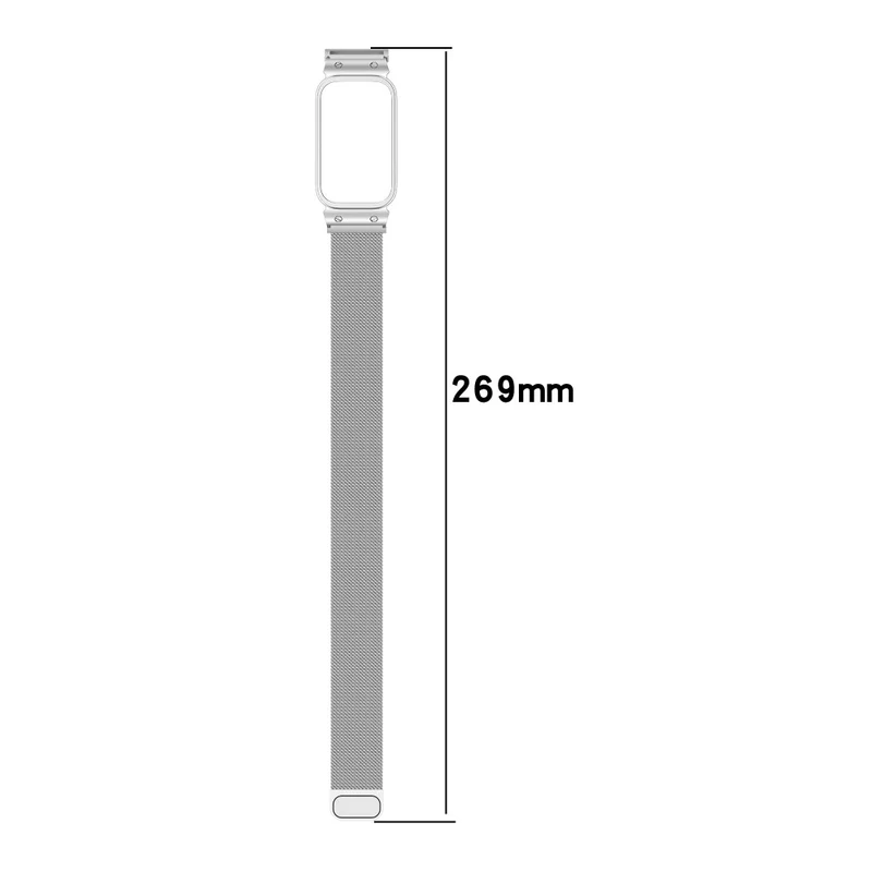 Schön Xiaomi Smart Band 9 Active / Xiaomi Redmi Band 3 Metall Universell Armband