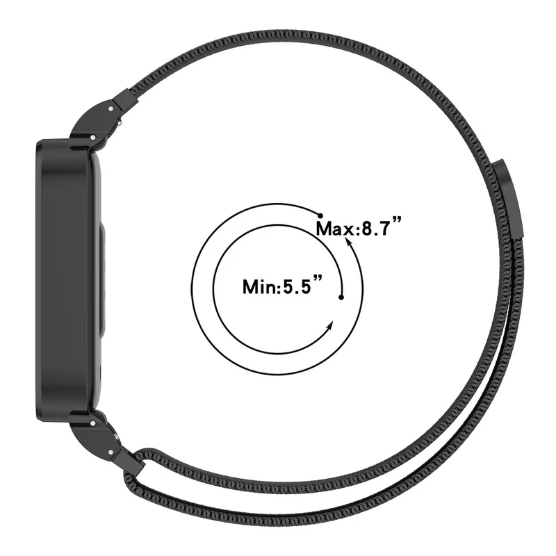 Schön Xiaomi Smart Band 9 Active / Xiaomi Redmi Band 3 Metall Universell Armband