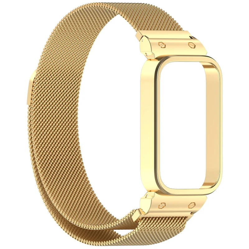 Schön Xiaomi Smart Band 9 Active / Xiaomi Redmi Band 3 Metall Universell Armband