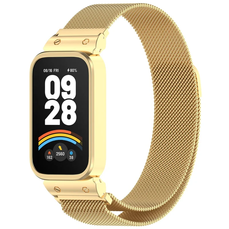 Schön Xiaomi Smart Band 9 Active / Xiaomi Redmi Band 3 Metall Universell Armband