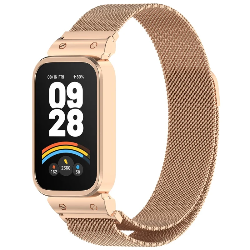 Schön Xiaomi Smart Band 9 Active / Xiaomi Redmi Band 3 Metall Universell Armband