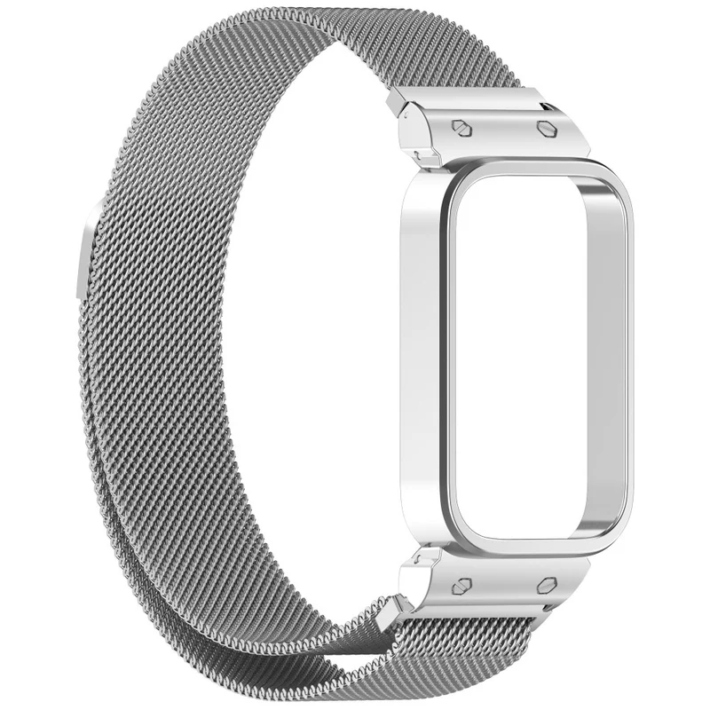Schön Xiaomi Smart Band 9 Active / Xiaomi Redmi Band 3 Metall Universell Armband