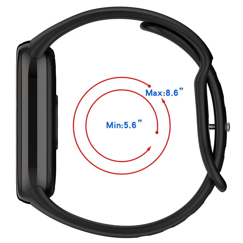 Weich Xiaomi Smart Band 8 / Xiaomi Smart Band 9 Silikon Universell Armband