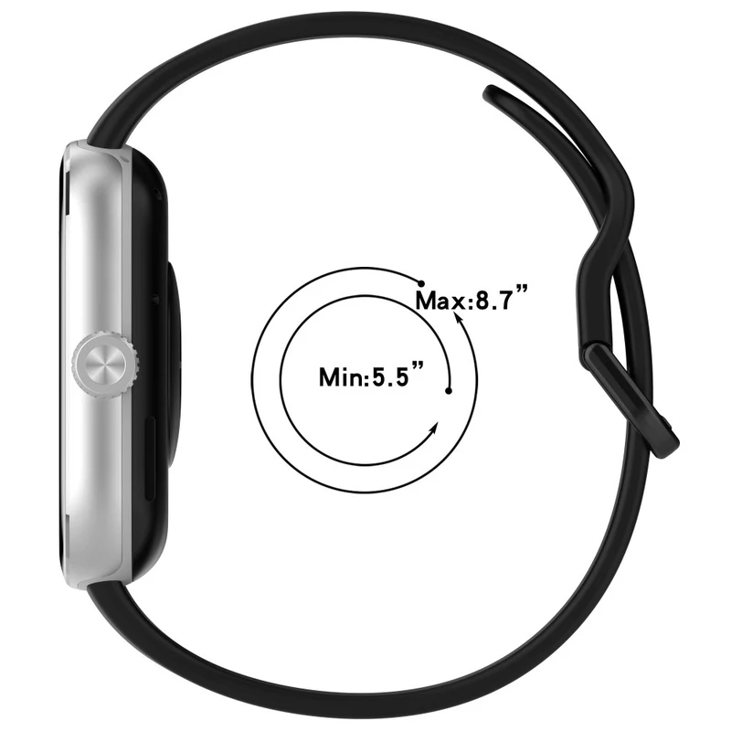 Mega Bequem Xiaomi Smartwatch Silikon Universell Armband