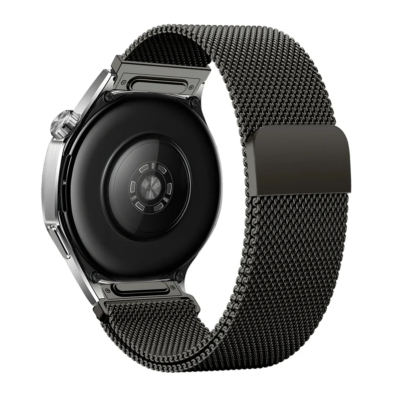 Bandz Amazfit Balance 3 Milanese Armband 'Easy Fit' (Titan Grau)
