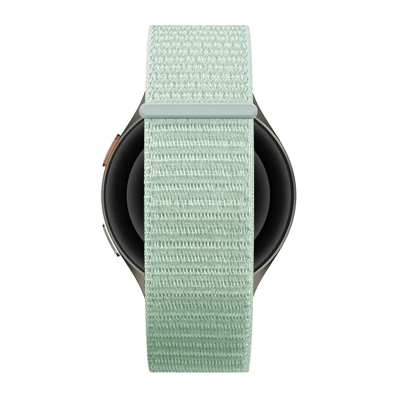 Bandz Oozoo Smartwatch 20mm Nylonarmband 'Easy Fit' (Hellgrün)