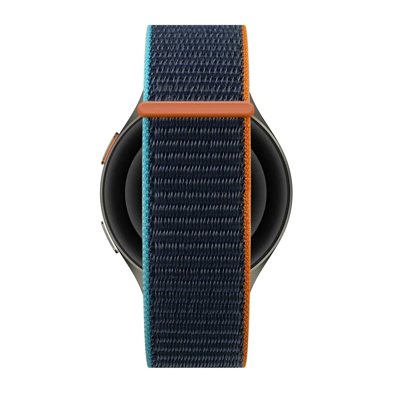 Bandz Oozoo Smartwatch 20mm Nylonarmband 'Easy Fit' (Blau Mix)
