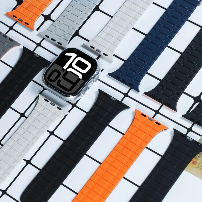 Wirklich Angenehm Apple Smartwatch Silikon Universell Armband