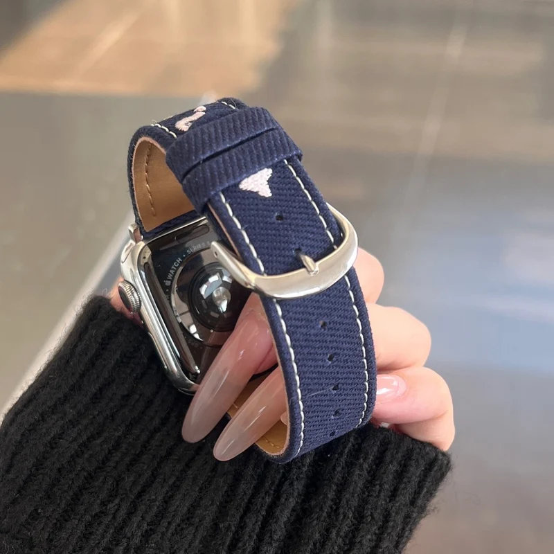 Bemerkenswert Reizvoll Apple Smartwatch Nylon Universell Armband
