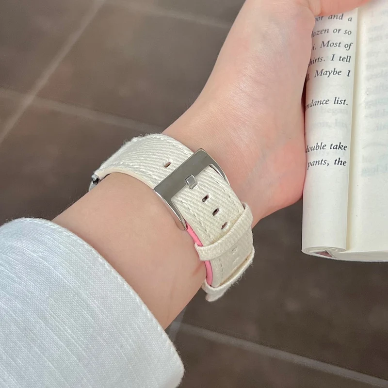 Mega Angenehm Apple Smartwatch Nylon Universell Armband