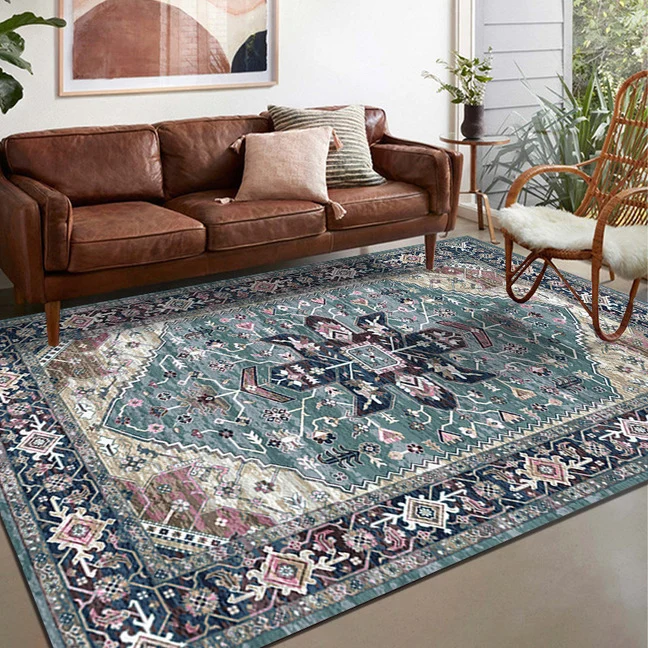 Abstract Wave Design Teppich für Zuhause
