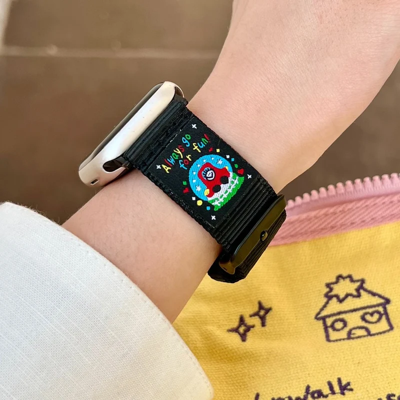 Unglaublich Elegant Apple Smartwatch Nylon Universell Armband